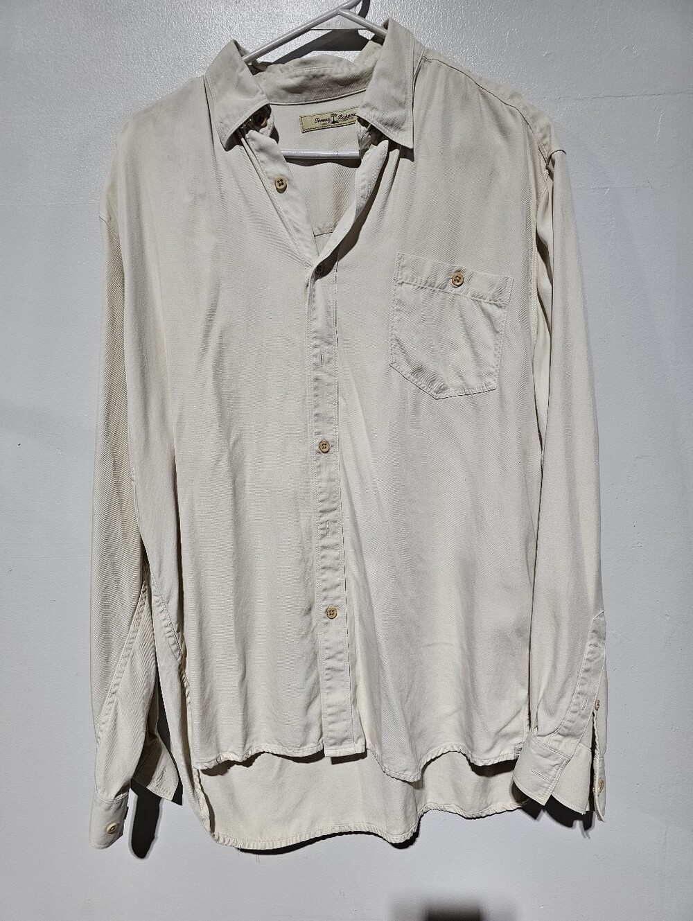 Tommy Bahama 100% Silk  Long-Sleeve Shirt